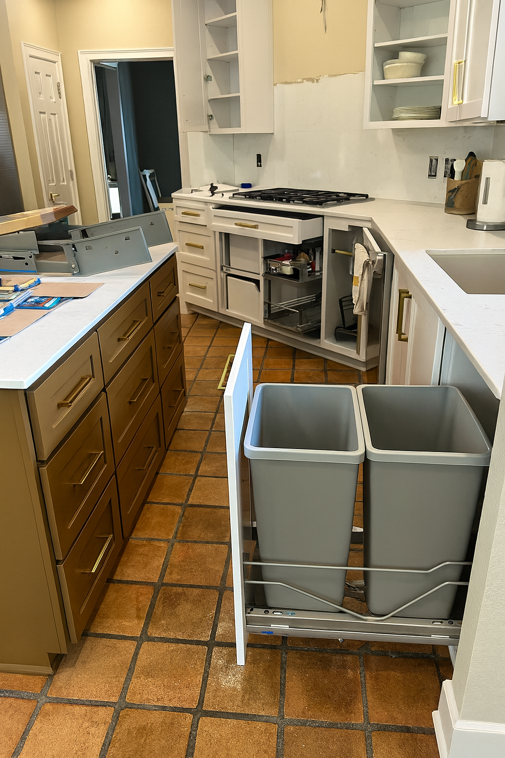 Built-in entertainment center